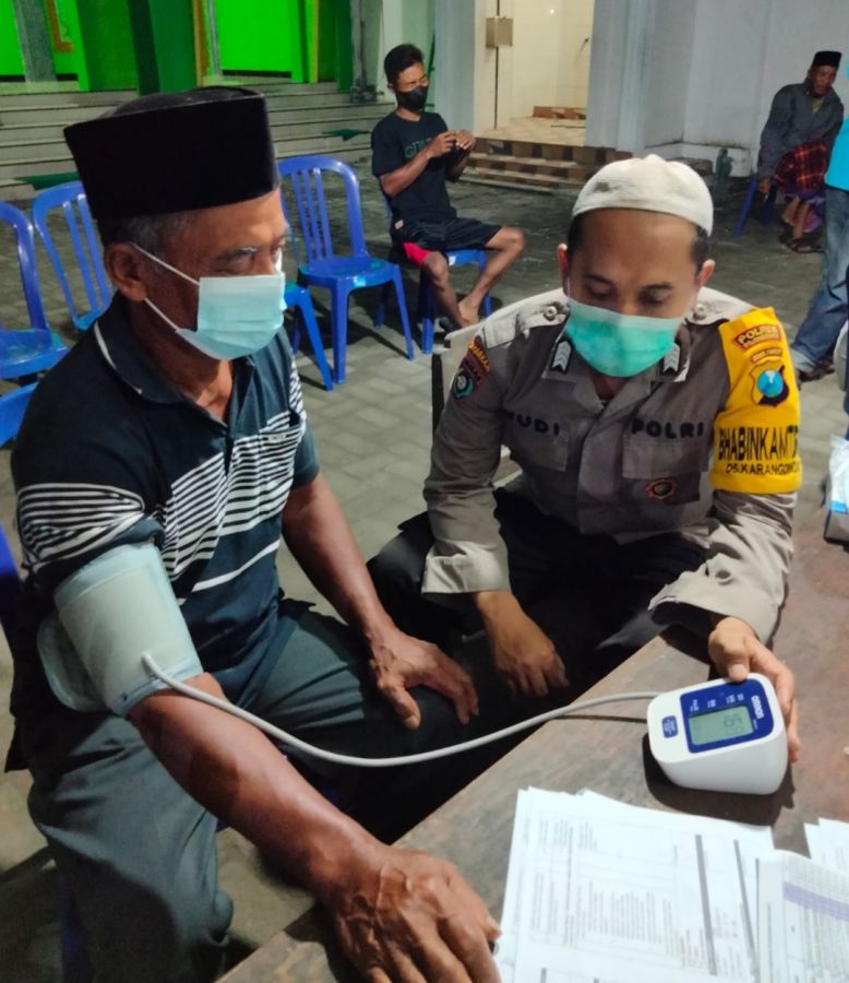 Sebanyak 290 Dosis Vaksin Telah Disuntikkan di 6 Lokasi Vaksinasi di Wilayah Sumberrejo