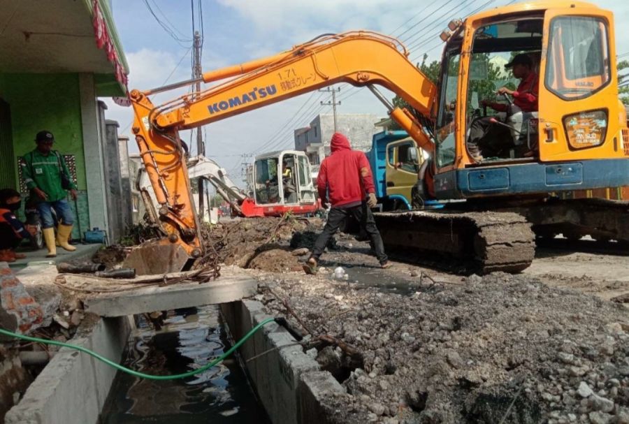 Sejak 2019, Pemkab Bojonegoro Terus Bangun Drainase untuk Mengatasi Genangan Air