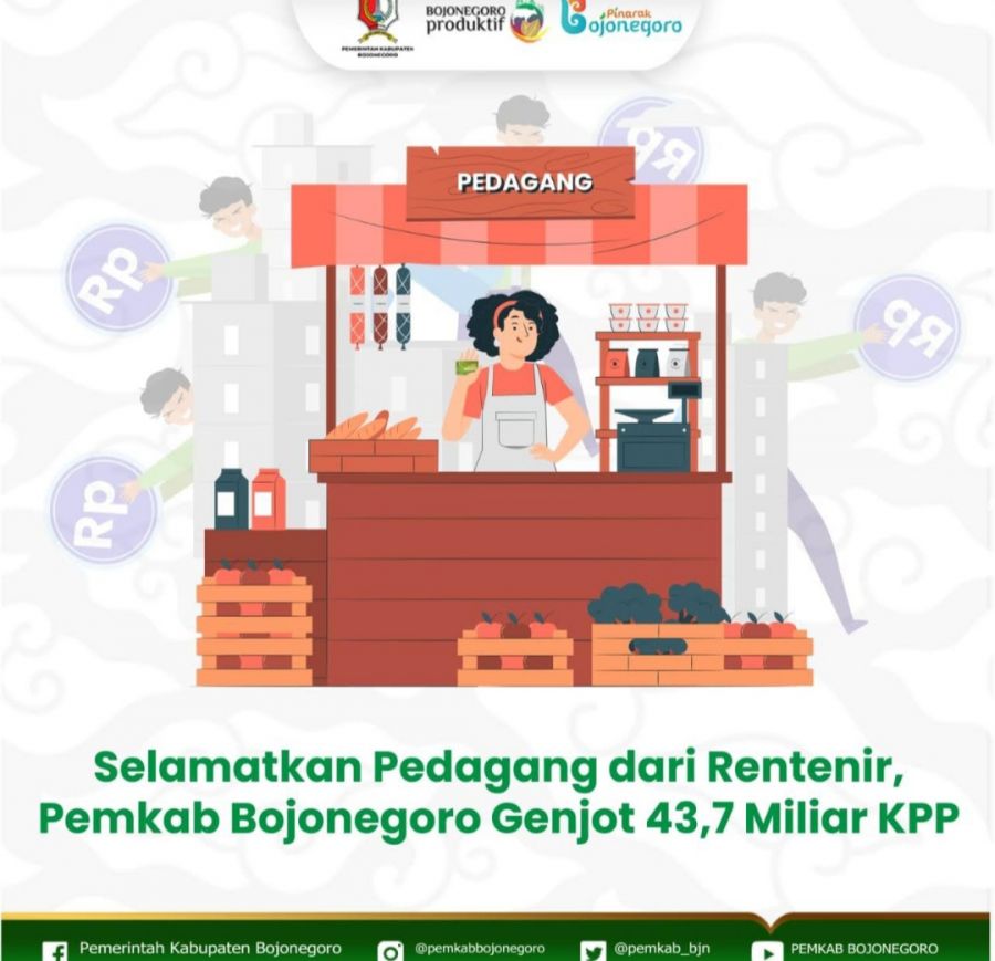 Selamatkan Pedagang dari Rentenir, Pemkab Bojonegoro Genjot 43,7 Miliar KPP