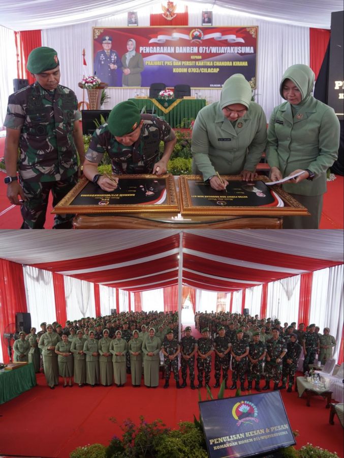 Semangat Baru dari Danrem 071/Wijayakusuma : Konsep “JITU” untuk Prajurit Kodim 0703/Cilacap