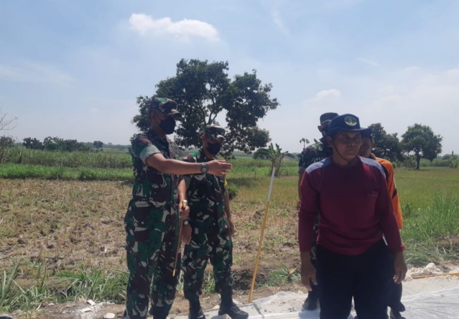 Semangat Kerja untuk Membangun itulah Moto Satgas TMMD ke-114 Kodim 0812 Lamongan