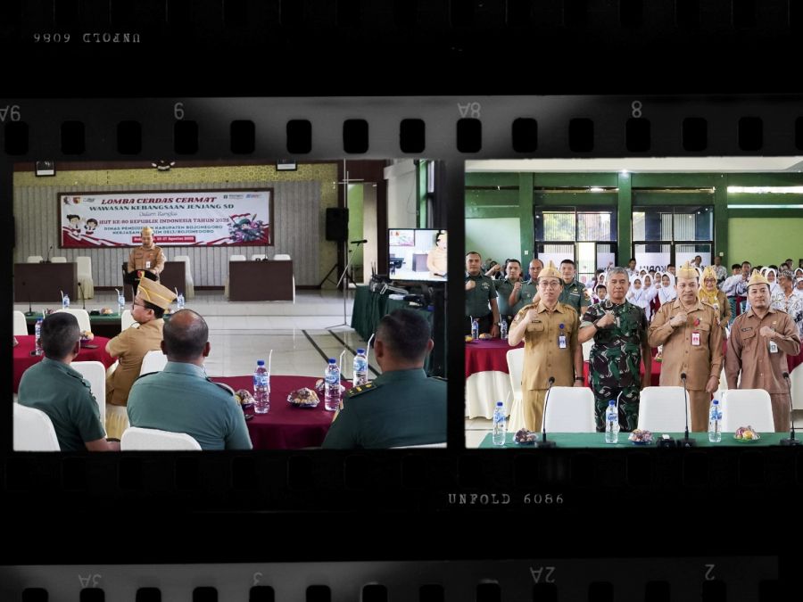 Semarak HUT RI ke- 80, Dinas Pendidikan dan Kodim 0813 Bojonegoro Gelar LCC Wawasan Kebangsaan