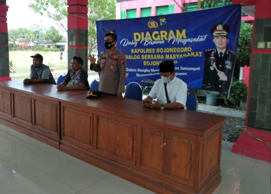 Serap Informasi, Polres Bojonegoro Gelar Diagram Bersama Masyarakat