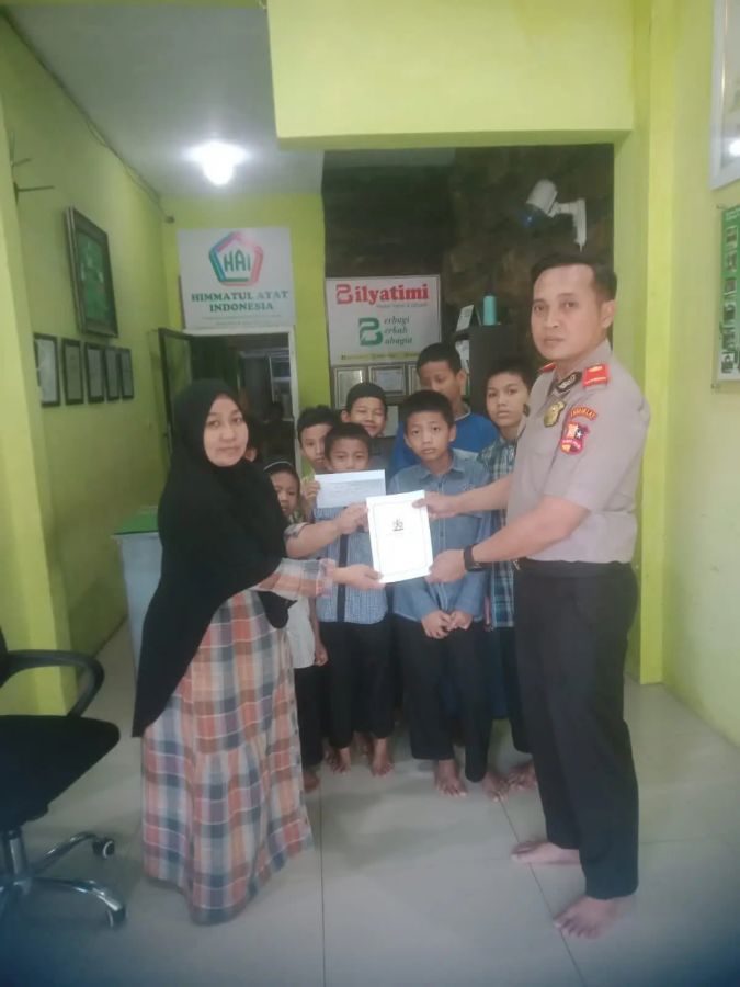 Serdik Sespimmen Polri Angkatan 63 Heru Dwi Purnomo Gelar Bakti Sosial