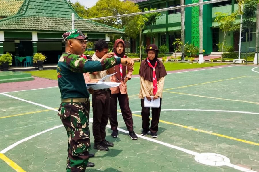 Siapkan Genarasi Muda yang Handal, Kodim Bojonegoro Gelar Pembinaan Saka Wira Kartika