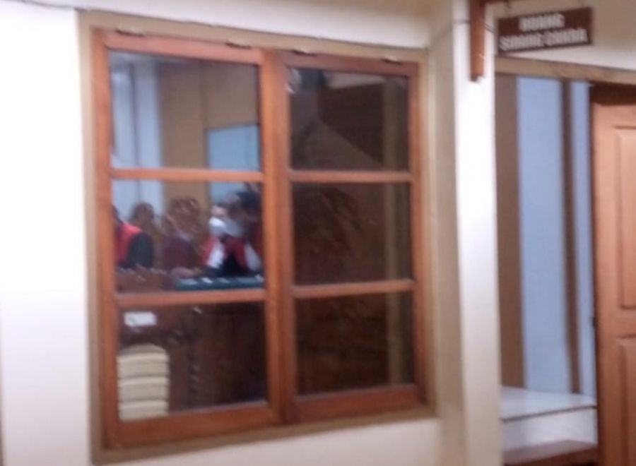 Sidang Lanjutan Kasus Selingkuh  Perangkat Desa Mori Kecamatan Trucuk, Dalam Agenda Sidang Terdakwa