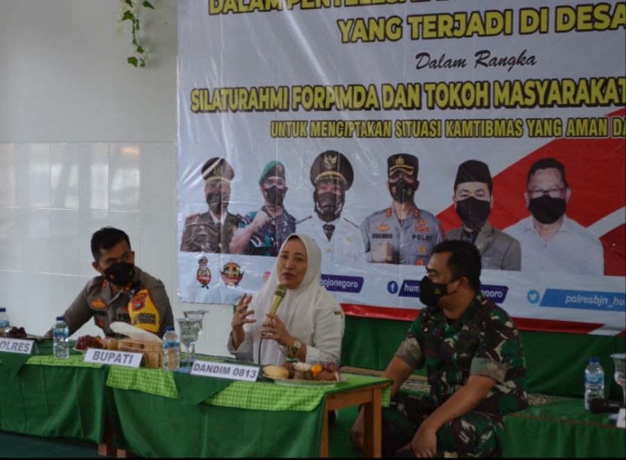 Silaturahmi dengan Tokoh Masyarakat, Forkopimda Bojonegoro Gelar Cangkrukan di Bubulan 
