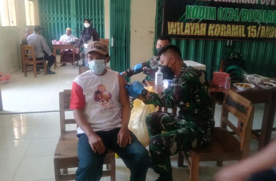 Sinovac Bidik Ponpes Nurul Hidayah Andong