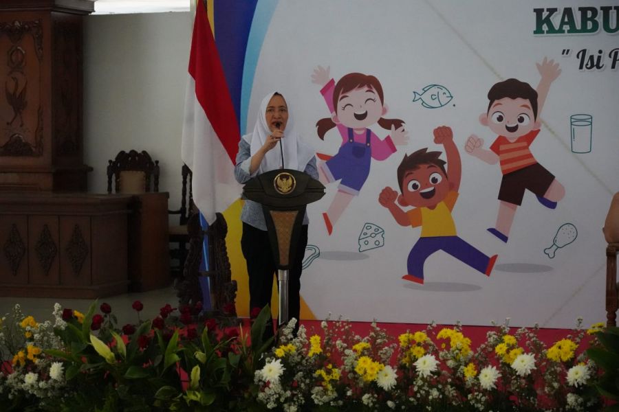 Sosialisasi Diseminasi Gizi, Bupati Bojonegoro Harapkan Angka Penurunan Stunting Capai Target 2,3%