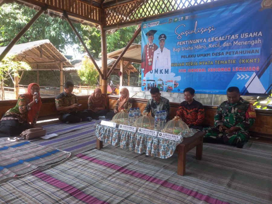 Sosialisasi Legalitas Usaha Mikro dan UMKM di Tumpak Selo, Lumajang