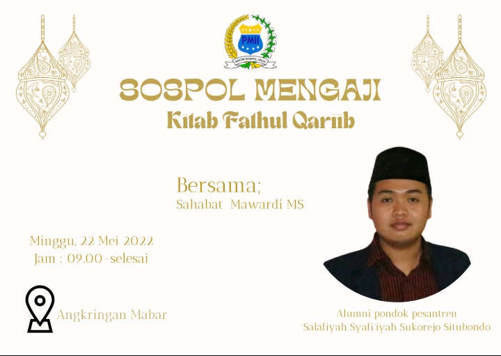 SOSPOL UNIJA Mengaji Bersama Mawardi Ms