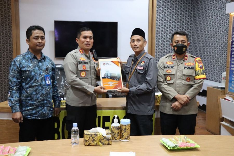 Terima Audensi KPU dan Bawaslu, Polres Bojonegoro Siap Amankan dan Awasi Tahapan Pemilu 2024
