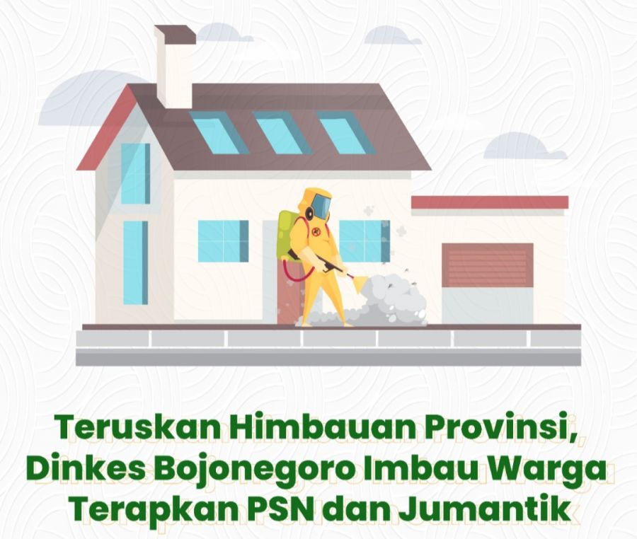 Teruskan Himbauan Provinsi, Dinkes Bojonegoro Imbau Warga Terapkan PSN dan Jumantik