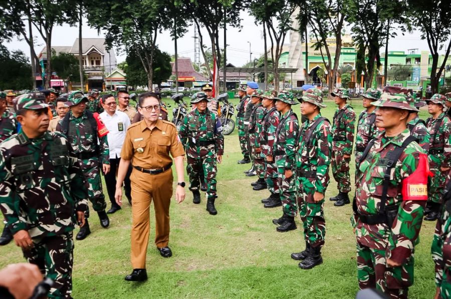 Tingkatkan Kemampuan Hadapi Bencana Alam, Kodim 0813 Bojonegoeo ikuti Latihan Gulbencal