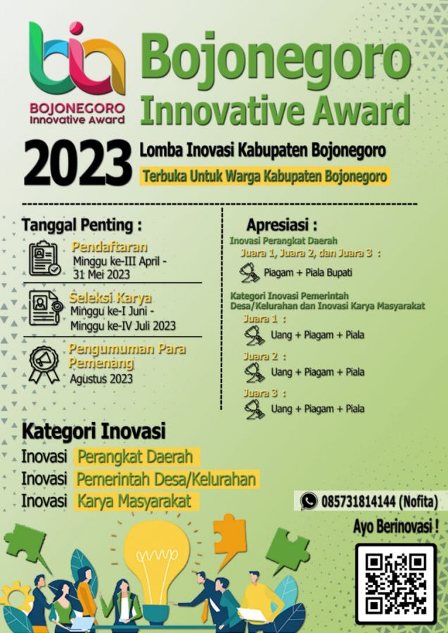 Tingkatkan Pelayanan, Pemkab Gelar Bojonegoro Innovative Award