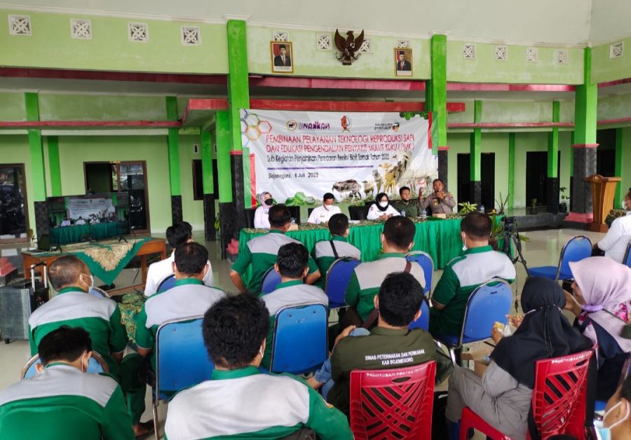 Tingkatkan Populasi Sapi di Tengah Wabah PMK, Pemkab Bojonegoro Gelar Pembinaan Peternak