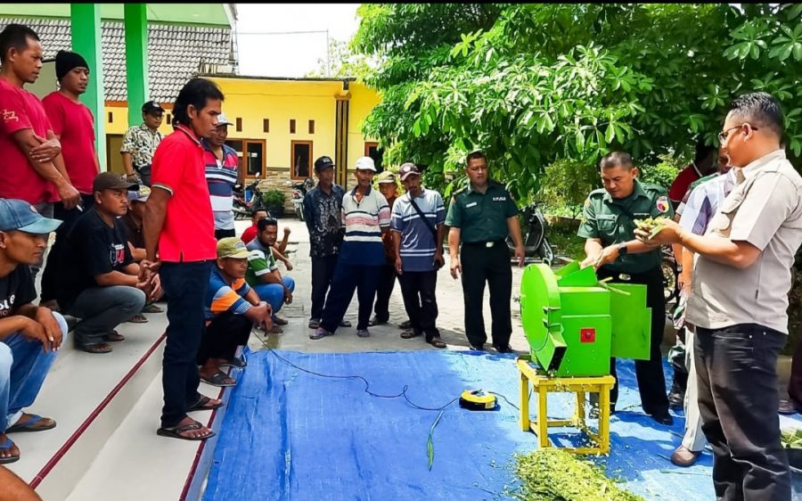 Tingkatkan Taraf Hidup, Kodim 0813 Bojonegoro Gelar Bakti Kemandirian Masyarakat