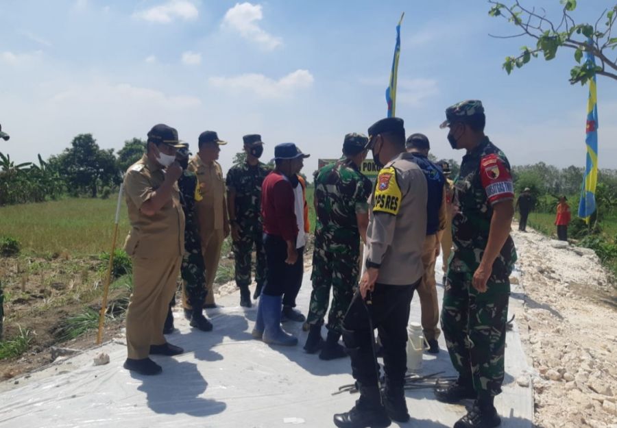 TMMD 114 Kodim 0812 Lamongan, hasil Jerih payah yang kita emban selama 1 Bulan