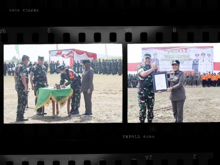 TMMD 125 Kodim 0813 Bojonegoro di Desa Soko Temayang Resmi Berakhir