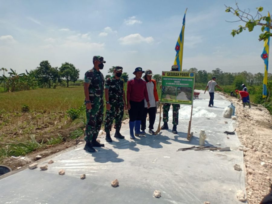 TMMD ke-114 Kodim 0812 Lamongan Wujud Pengabdian Kepada Rakyat untuk Kesejahteraan Masyarakat
