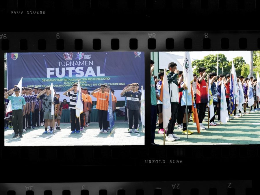 Turnamen Futsal Tingkat SMP Kodim 0813 Bojonegoro Resmi Dimulai