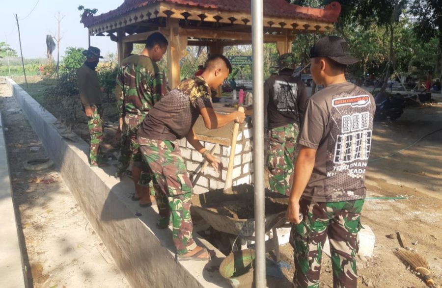 Ukiran Prasasti di Taman Lumbang Sari sebagai Simbol adanya TMMD di Tunggunjagir