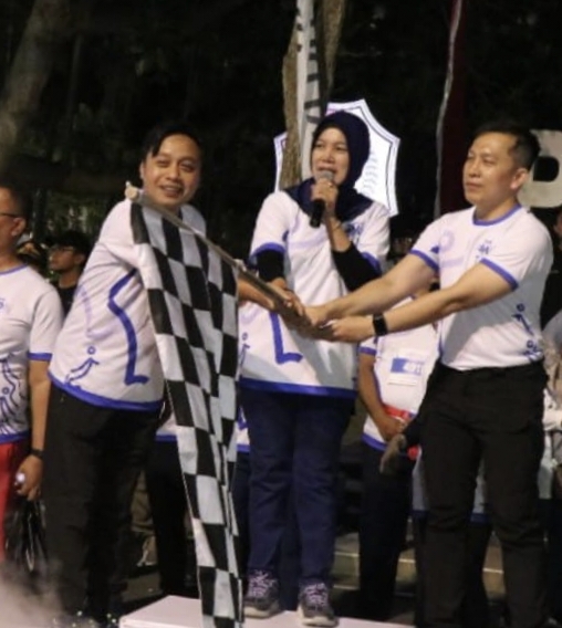 Wabup Bojonegoro Nurul Azizah Hadiri Road to Medhayoh Run Bersama PT Asri Dharma Sejahtera