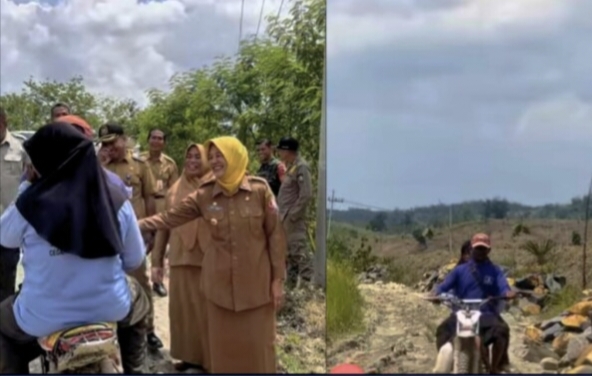 Wabup Bojonegoro Survei Kesiapan Pembangunan Jalan di Desa Pragelan-Gondang