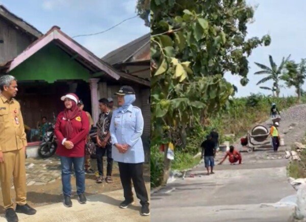 Wakil Bupati Bojonegoro Sidak Pembangunan Jalan di Klino-Sekar