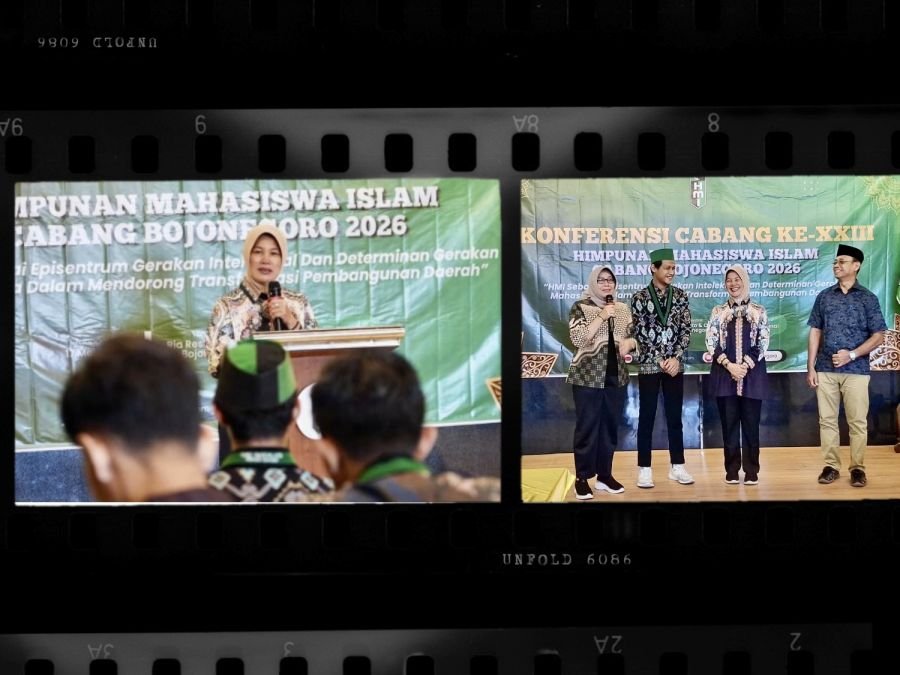 Wakil Bupati Nurul Azizah Hadiri Pembukaan Konfercab HMI Bojonegoro