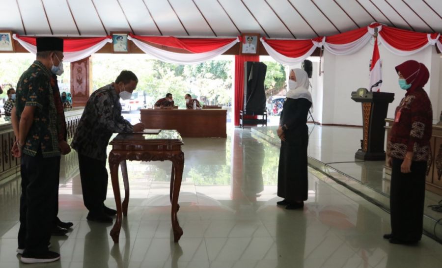 Warga eks tanggul Bengawan solo terima dana kerohiman dari pemkab Bojonegoro