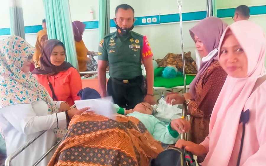 Wujudkan Keluarga Sehat dan Sejahtera, Kodim 0813 Bojonegoro Gelar KB Kesehatan Gratis