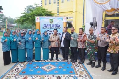 Bupati Bistamam Resmikan Pelayanan Bijak Satu Atap di Rimba Melintang, Warga Lebih Mudah Akses Layanan