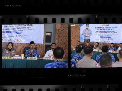 Kapolres Bojonegoro Serap Aspirasi Warga Ngraho