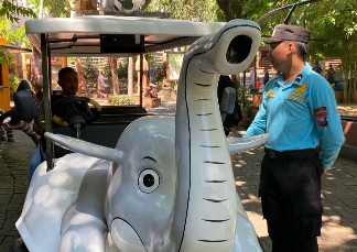 Polres Lamongan Gelar Pengamanan di Tempat Wisata WBL dan Maharani Zoo